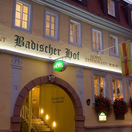 Badischer Hof تاوبربيشوفسهايم المظهر الخارجي الصورة